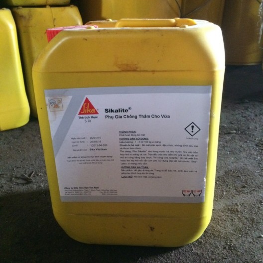 SIKALITE PHỤ GIA CHỐNG THẤM