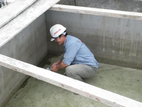 cách chống thấm bể nước bằng sika tan hoang mai