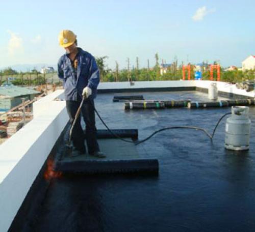 chống thấm sân thượng bằng sika