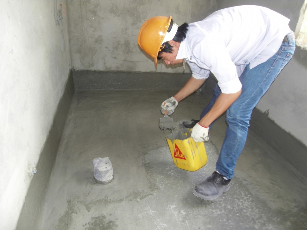 Tiêu chuẩn thi công chống thấm