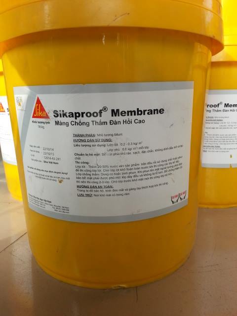 vật liệu chống thấm mái nhà sikaproof membrane